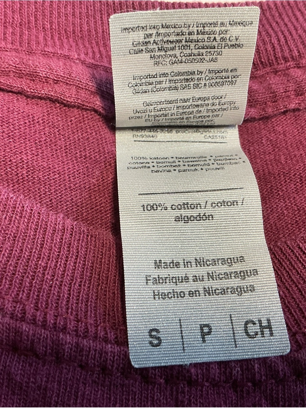 Maroon Long Sleeve funny tequila T-shirt small - Picture 9 of 12